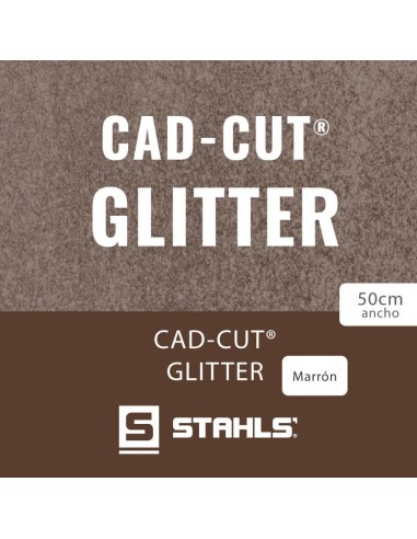 ML CAD-CUT GLITTER MARRON